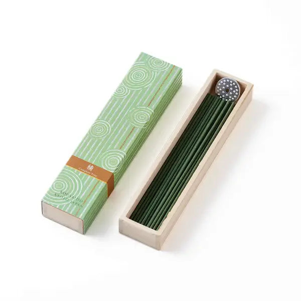 Kousaido Premium Japanese Camphor Tree Incense - 40 Sticks