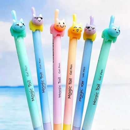 Cat Tail Colors Gel Pen