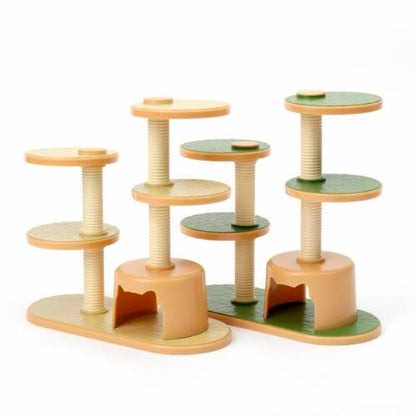 K-Wonderland - Cat tree-style display stand- Cat Tower for collect Figure