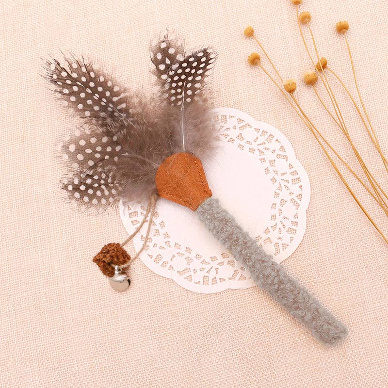 3 pcs Cat Feather Toy Set