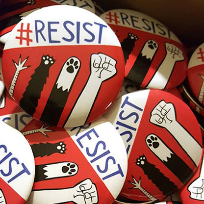 RESIST for Animal Lovers Buttons