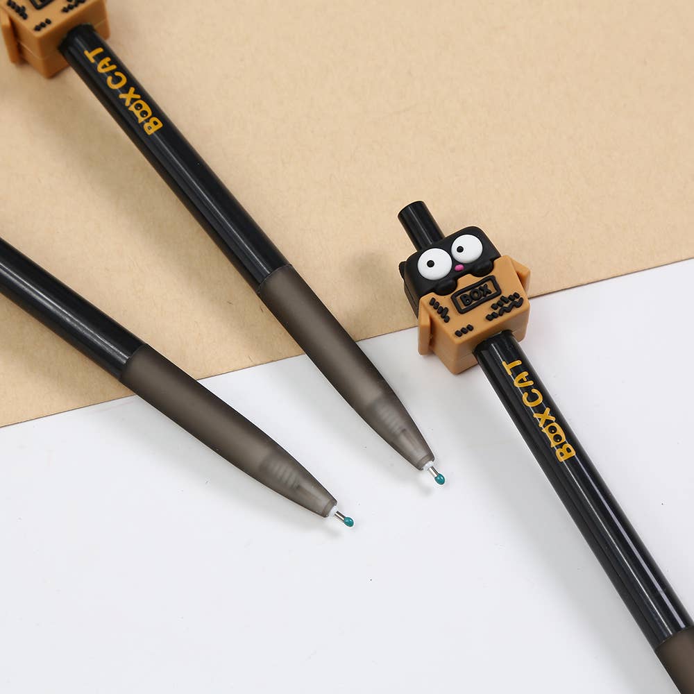 Box Cat Gel Pen