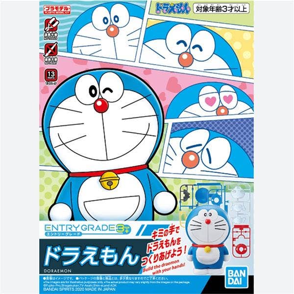 Doraemon model kit by Bandai