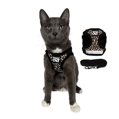 True Adventurer Reflective Cat & Kitten Harness and Leash