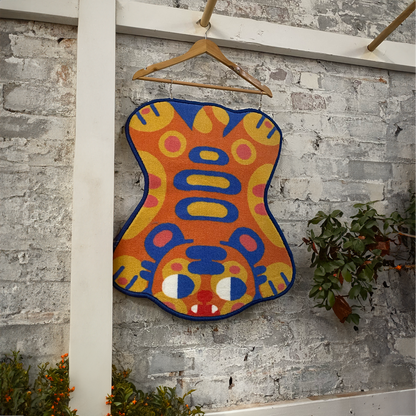 TORA: 18mm tiger floor rug