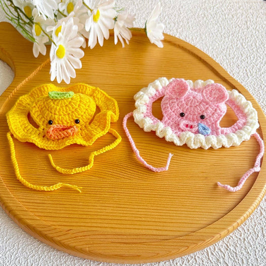 Playful Pet Tie Straps Hat