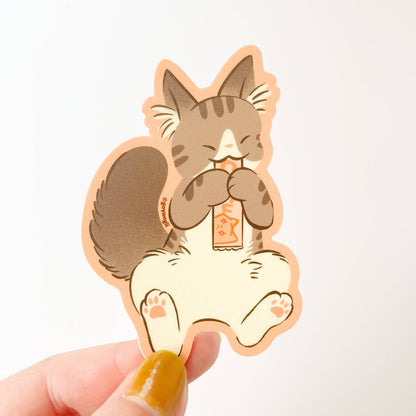 goyangii - Cat Gogurt Waterproof Vinyl Sticker