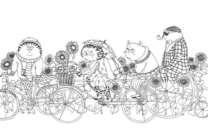 A Million Cats Coloring Book