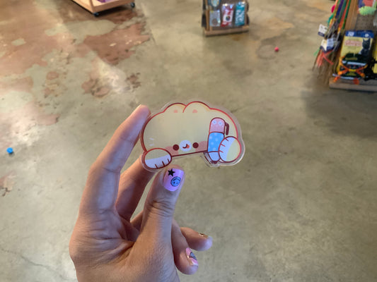 Notebook Clip: Yellow Cat