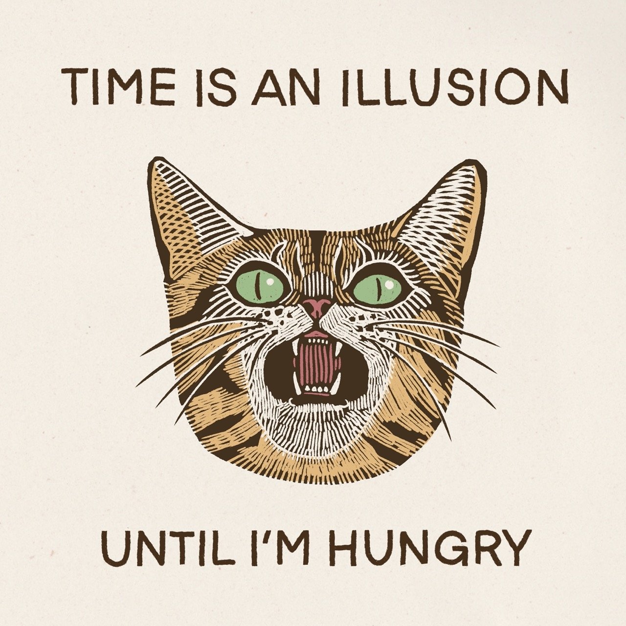 Time Is An Illusion print