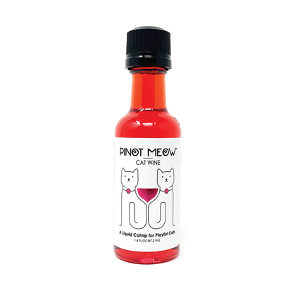Cat Wine Pinot Meow Liquid Catnip For Cats