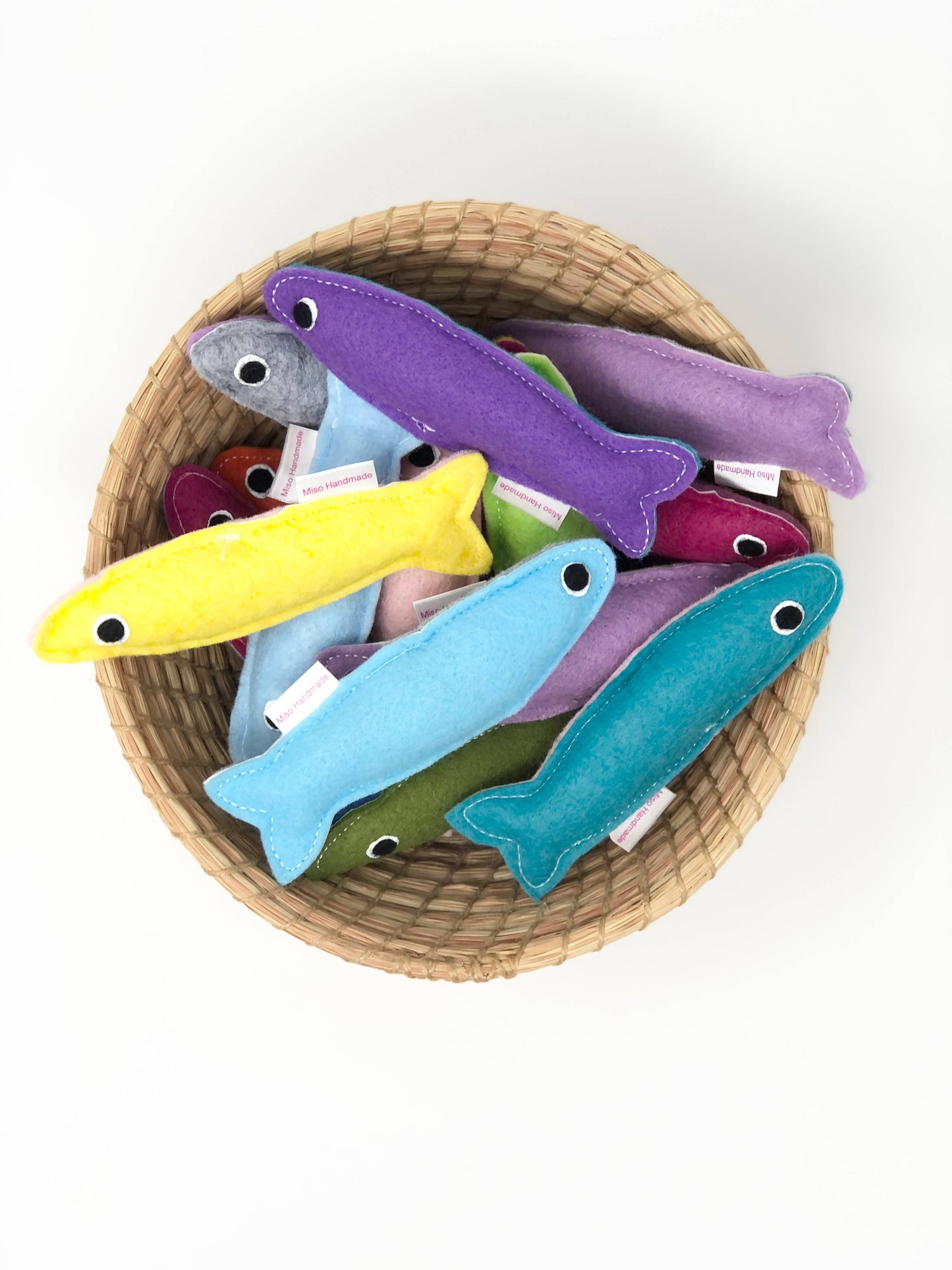 Wool Catnip Sardines s/3 & Bulk
