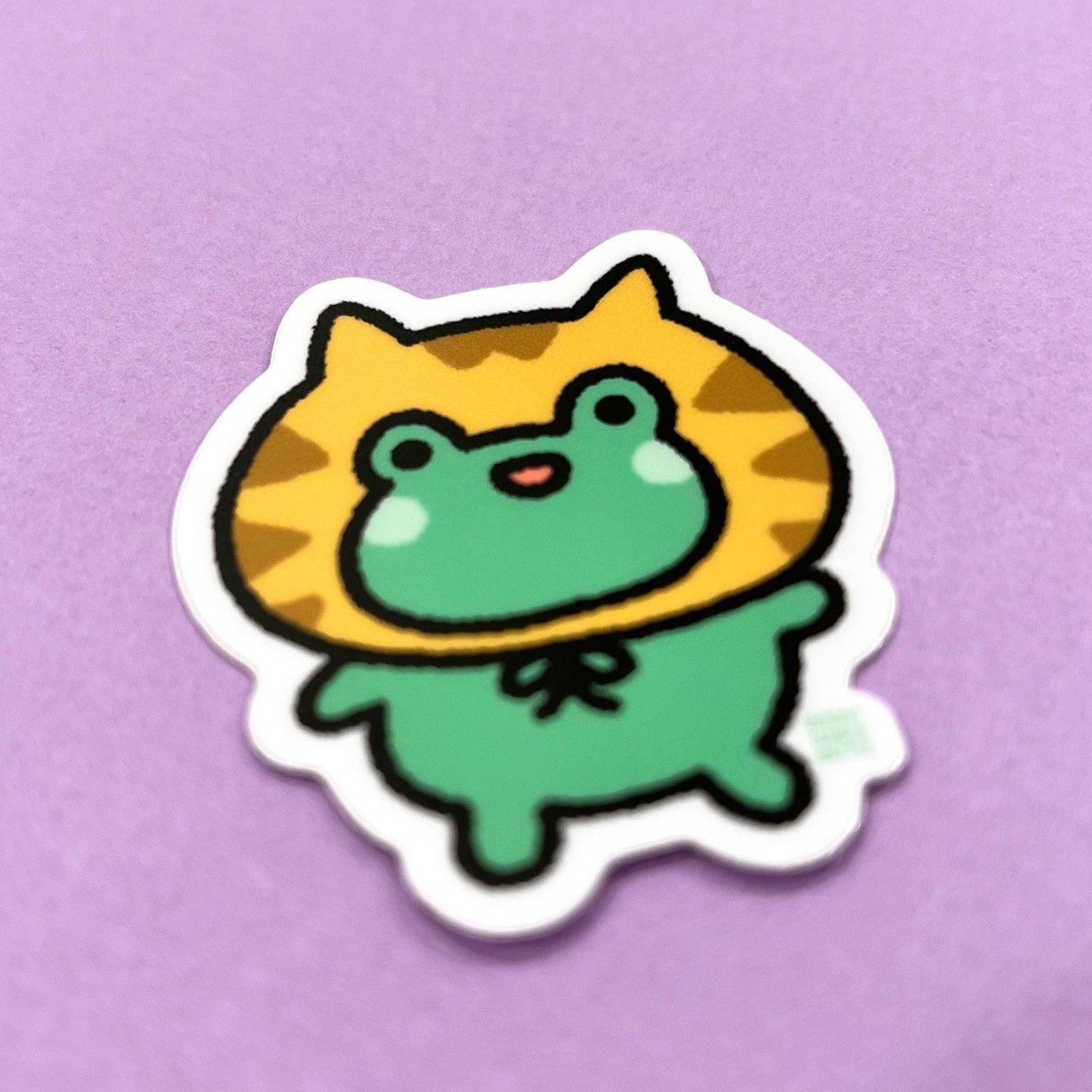Robot Dance Battle - Cat Frog Sticker