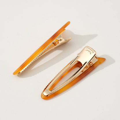 Classic Pointed Cat Face Barrette Hair Clip (Set of 2)