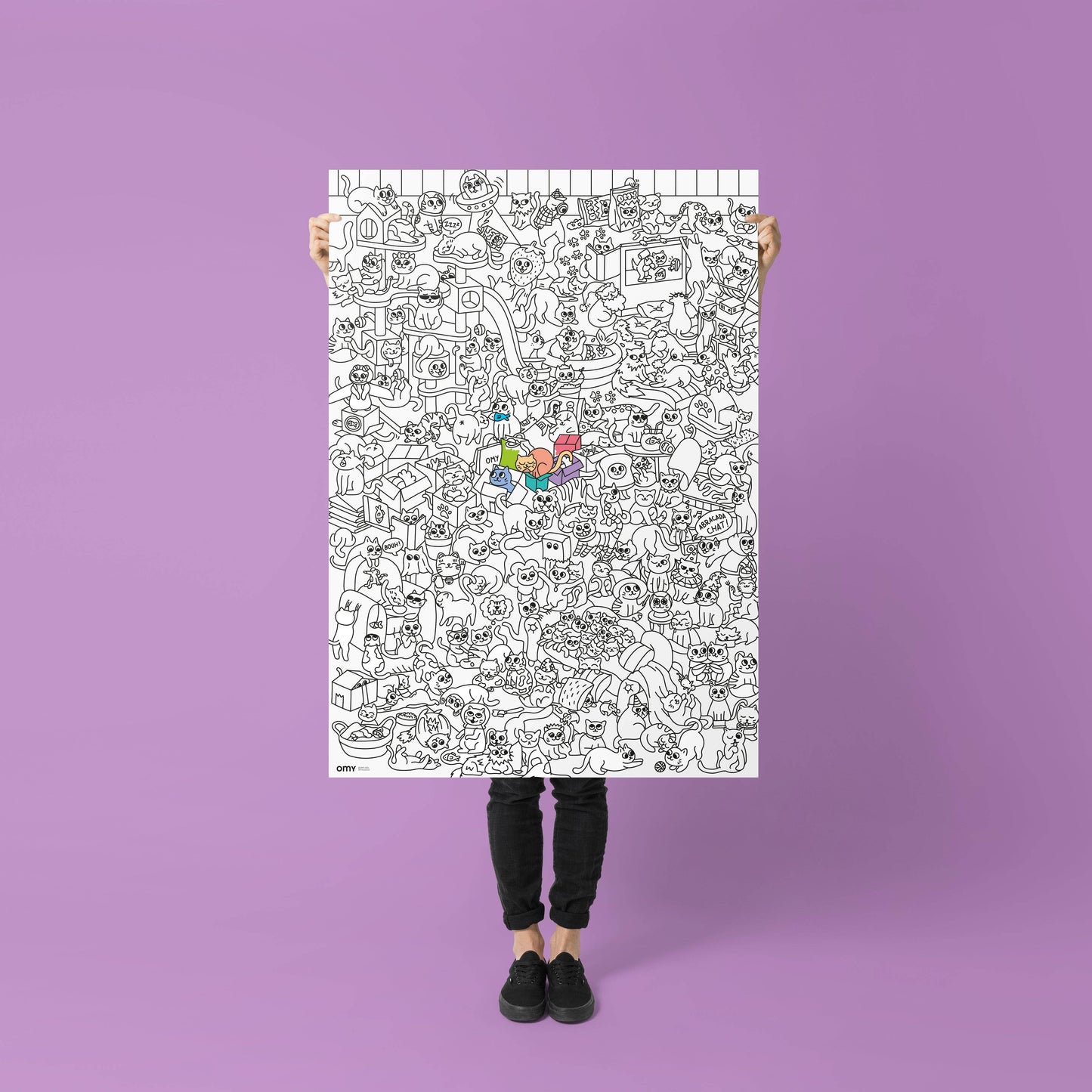 OMY - Kitty - Giant poster