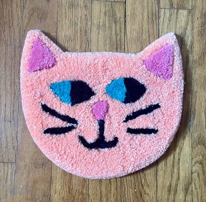 Hi Cutie - Tufted Cat Wall Hanging