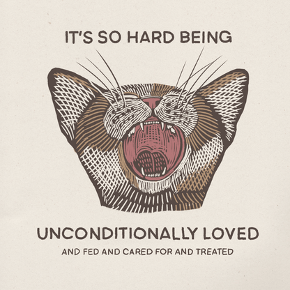 Jesse Jarldane Art - It's so Hard to be Loved 6x6