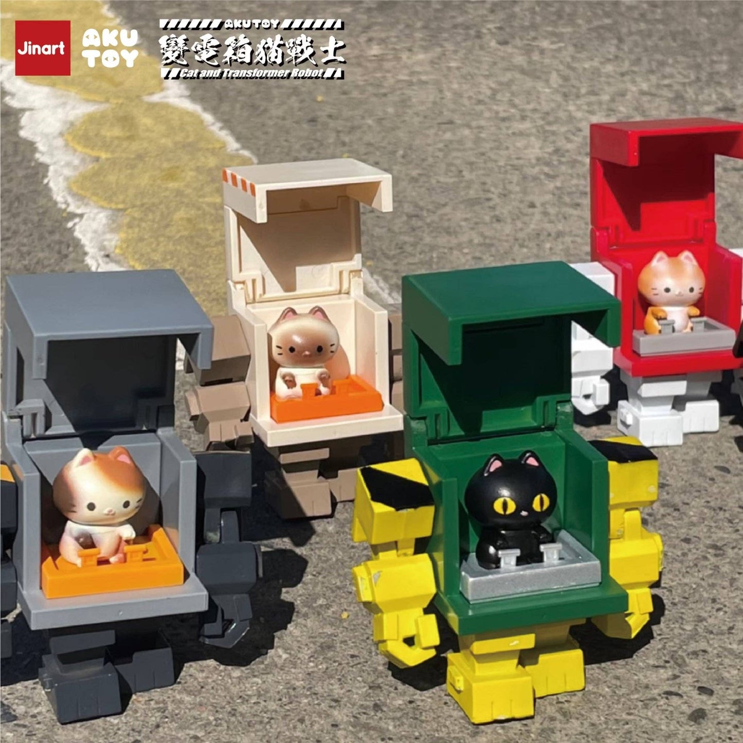 TRANSFORMER CATS BLIND BOX-6