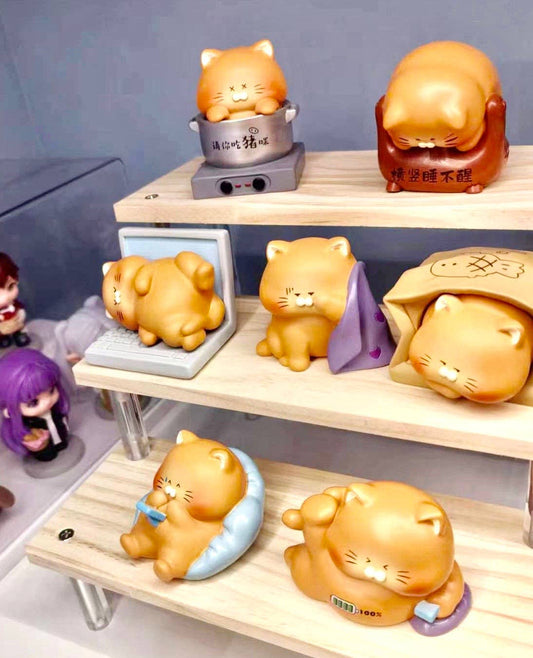 LUNCH BREAK CATS FIGURINE BLIND BOX