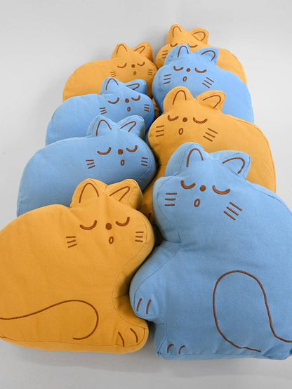 "Perfect Nap" CAT Throw Pillow Set