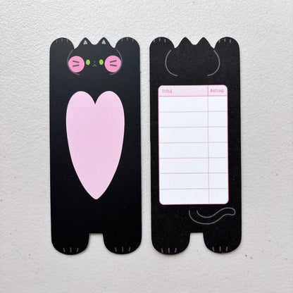 Cat Soft Matte Double Sided Bookmarks