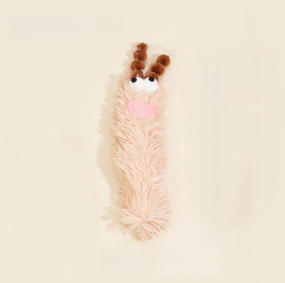 Cheerhunting - Moo - Fluffy Plush Caterpillar Cat Toy – Soft & Interactive