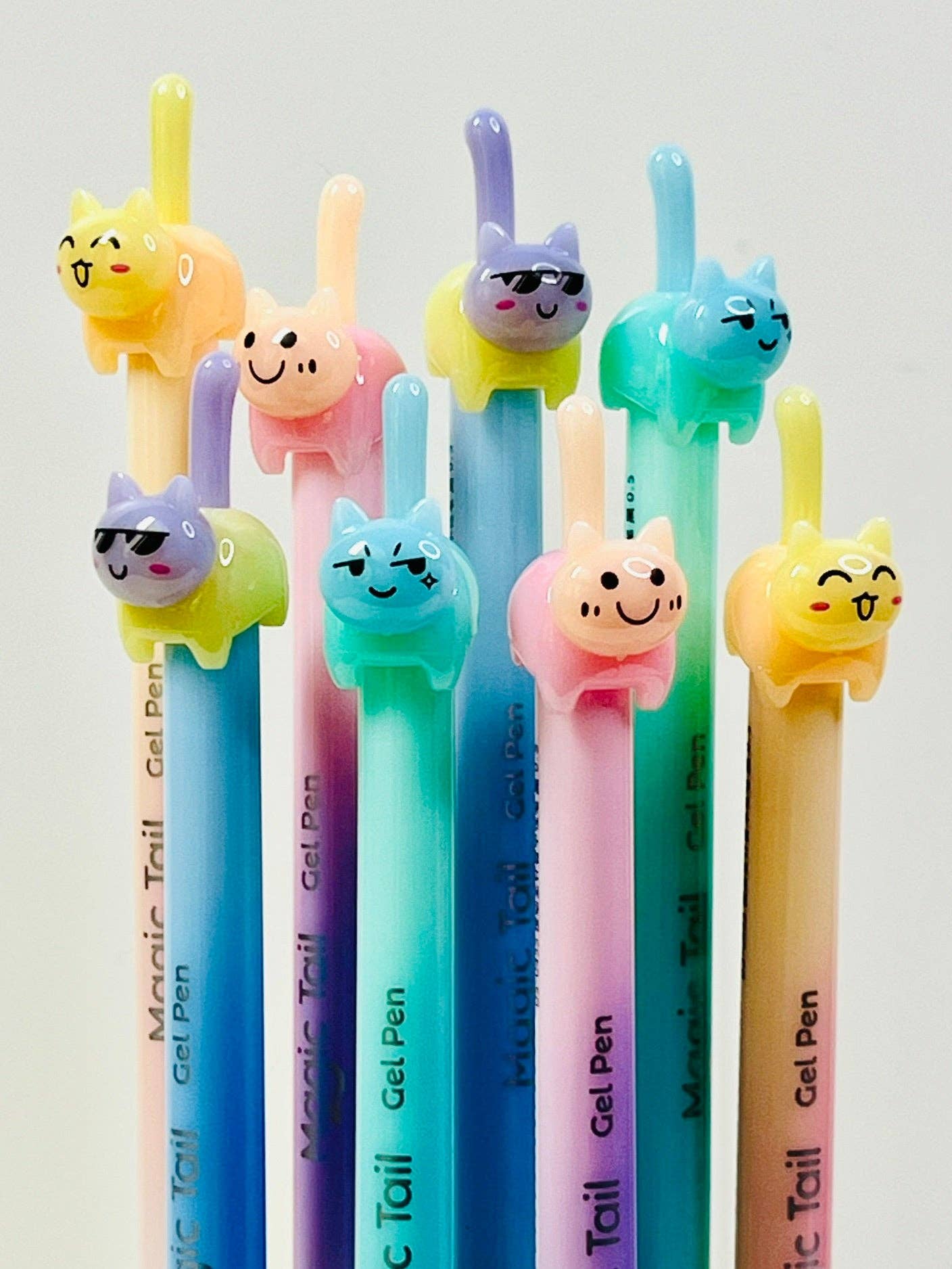 Cat Tail Colors Gel Pen