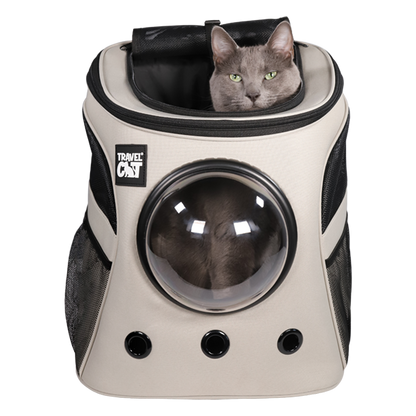 "The Fat Cat" Cat Backpack in Cloud - For Larger Cats