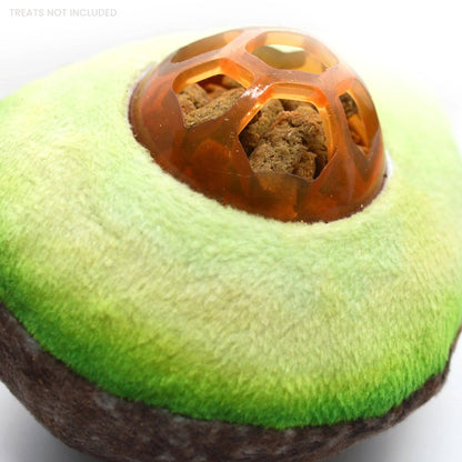 Avocado Refillable Treat Dispensing Cat Toy