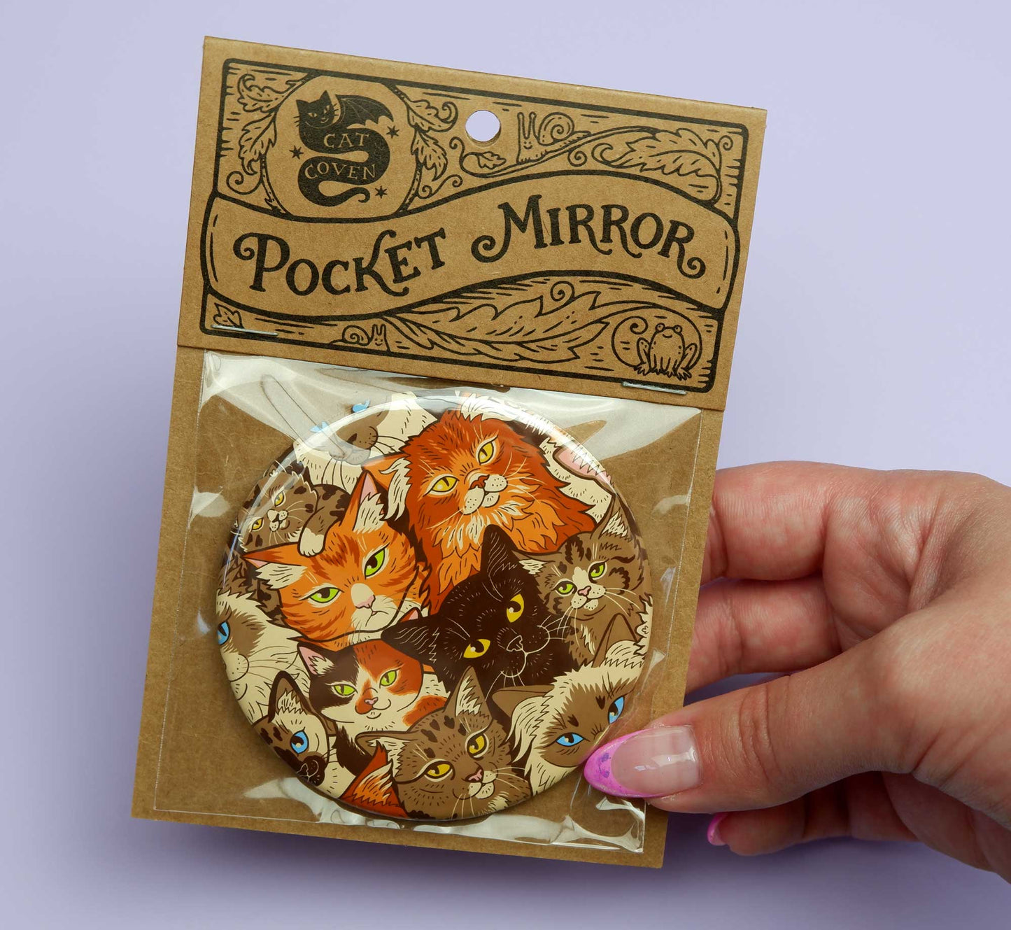 Magickal Protection - Pocket Mirror