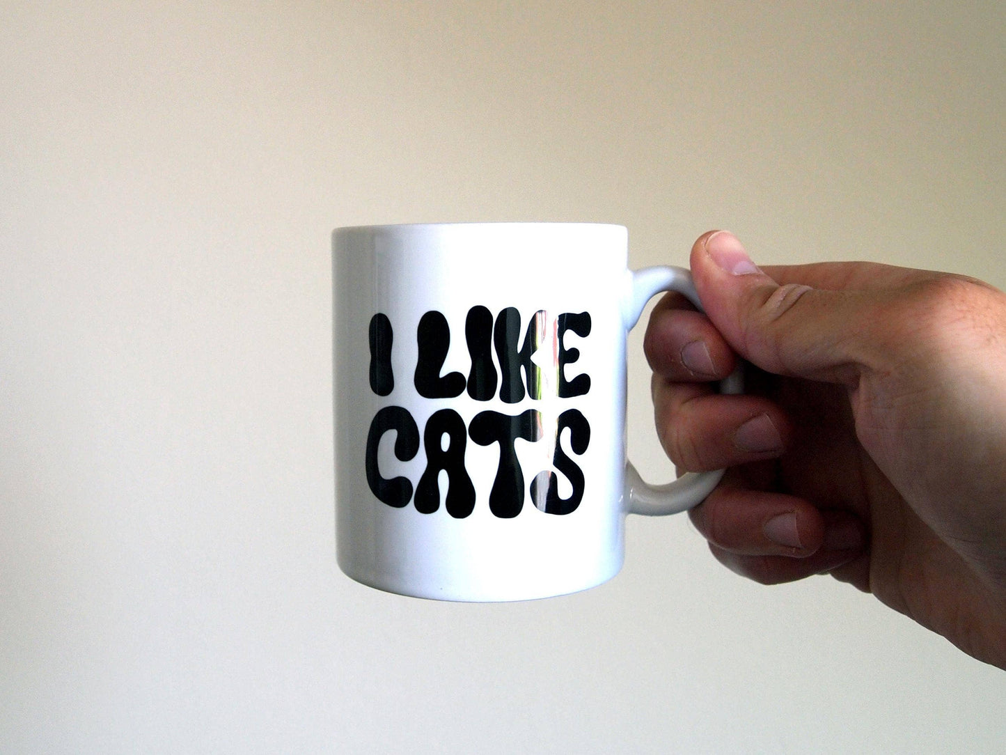 I Like Cats Illustrated Mug
