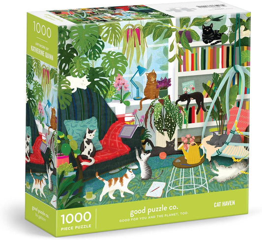 Chronicle Books - Cat Haven 1000 Piece Puzzle