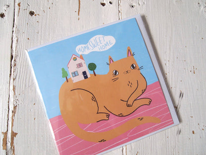 I LIKE CATS - New Home Housewarming Card