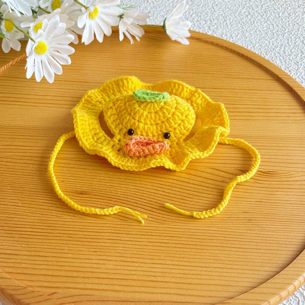 Playful Pet Tie Straps Hat