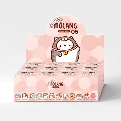 Molang Lazy Cat Costume Figure Blind Box Random Toy Vol.5