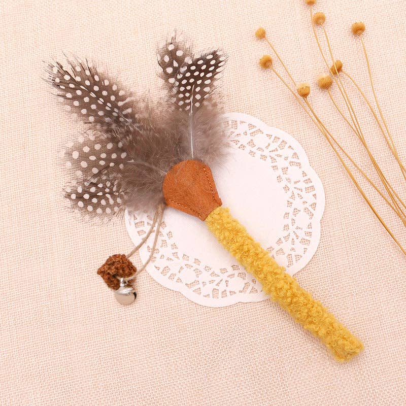 3 pcs Cat Feather Toy Set