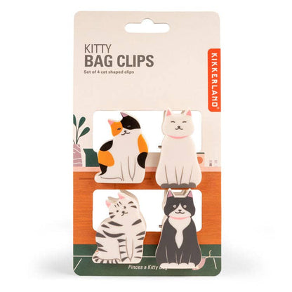 Kikkerland Design Inc - Kitty Bag Clips