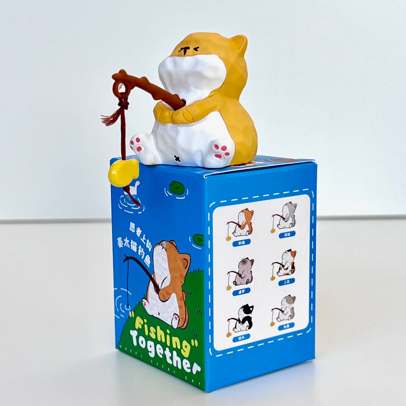 BCmini - 71322 Fishing Cat Family Blind Box-6