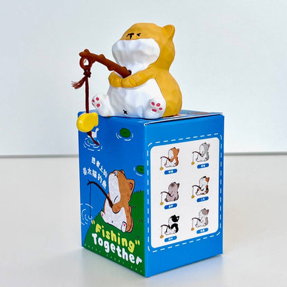 BCmini - 71322 Fishing Cat Family Blind Box-6