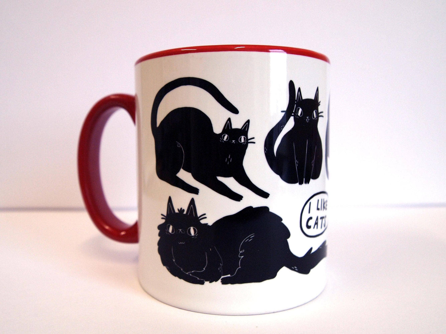 Black Cats Coffee Mug