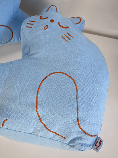 "Perfect Nap" CAT Throw Pillow Set