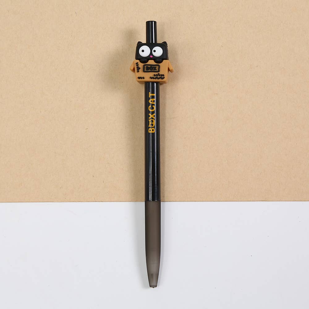 Box Cat Gel Pen
