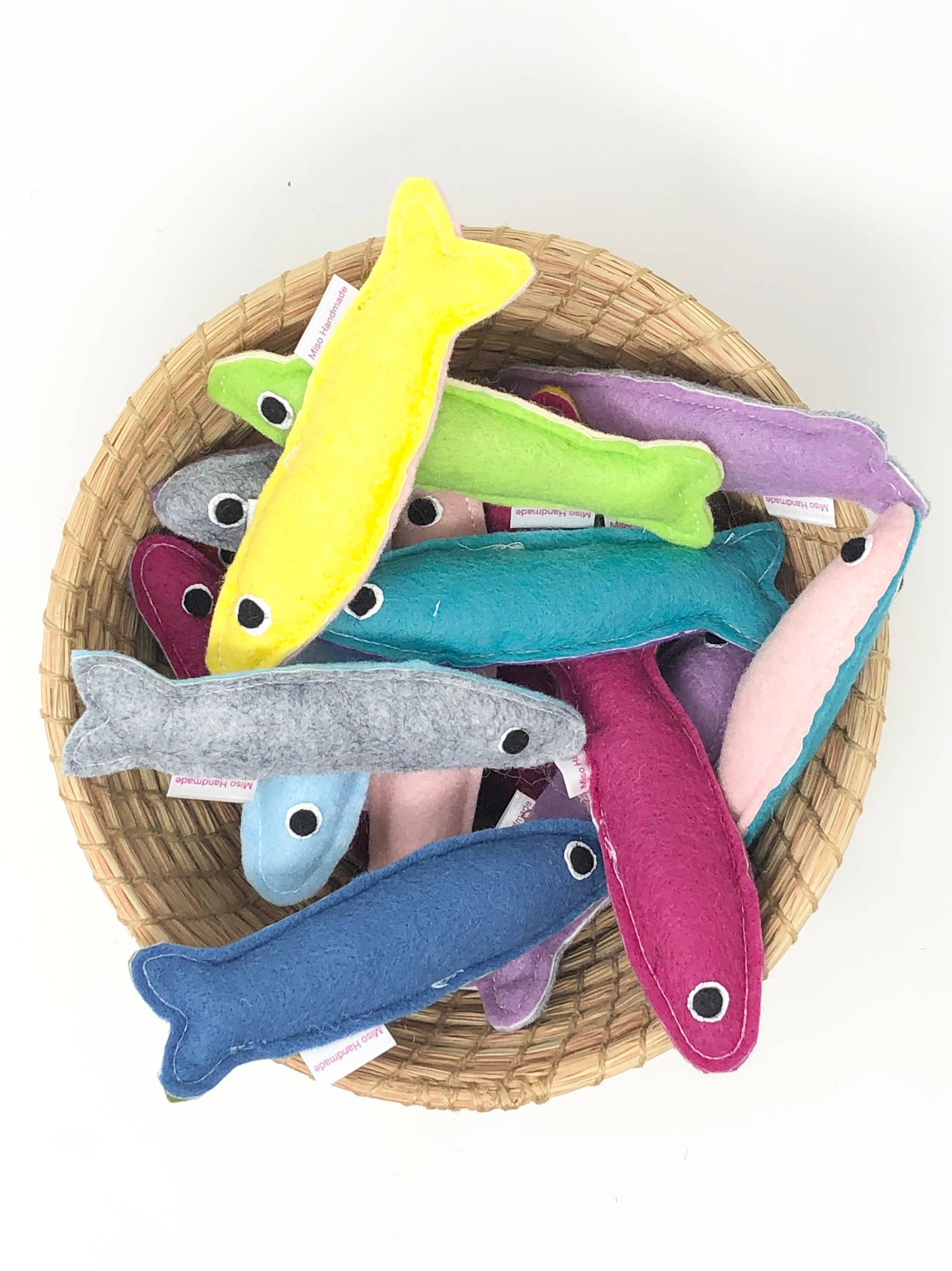 Wool Catnip Sardines s/3 & Bulk