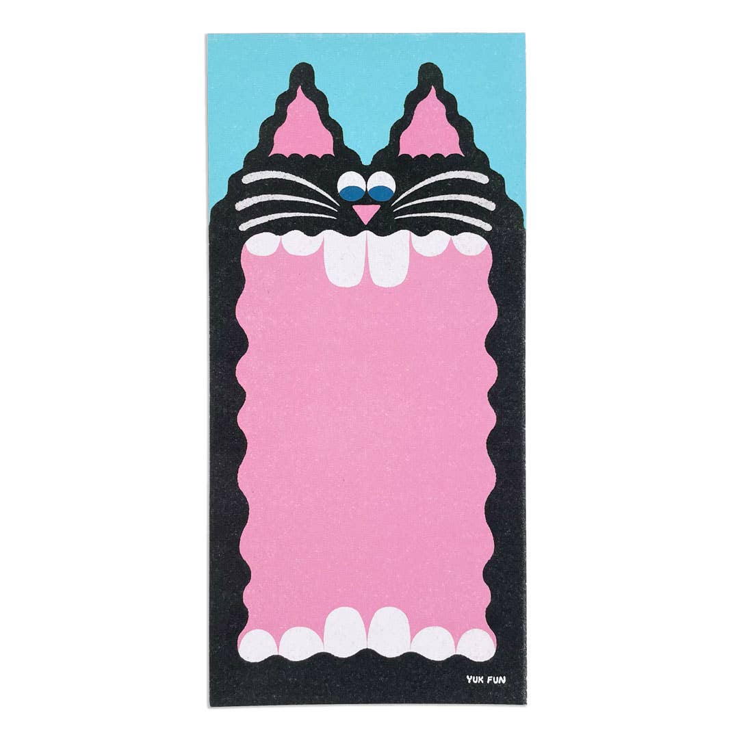 Big Mouth Cat Notepad