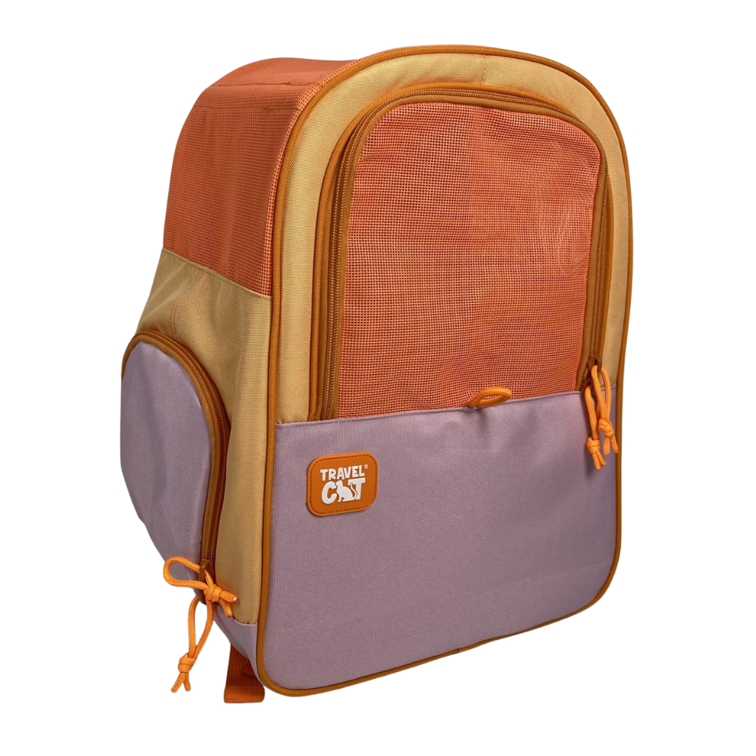 "The Explorer" Cat Backpack - Sunset Pink