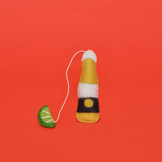 Wool Beer & Lime Catnip Cat Toy