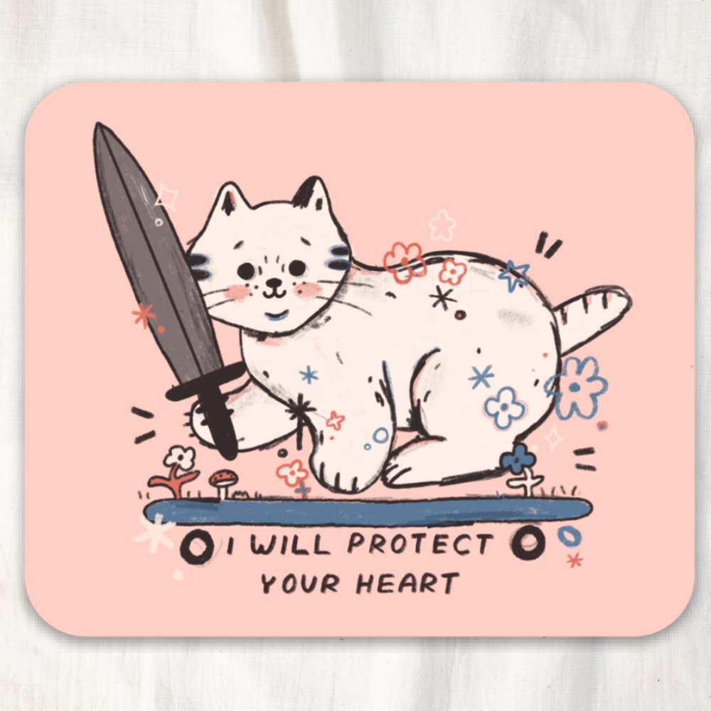 I Will Protect Your Heart Vinyl Sticker