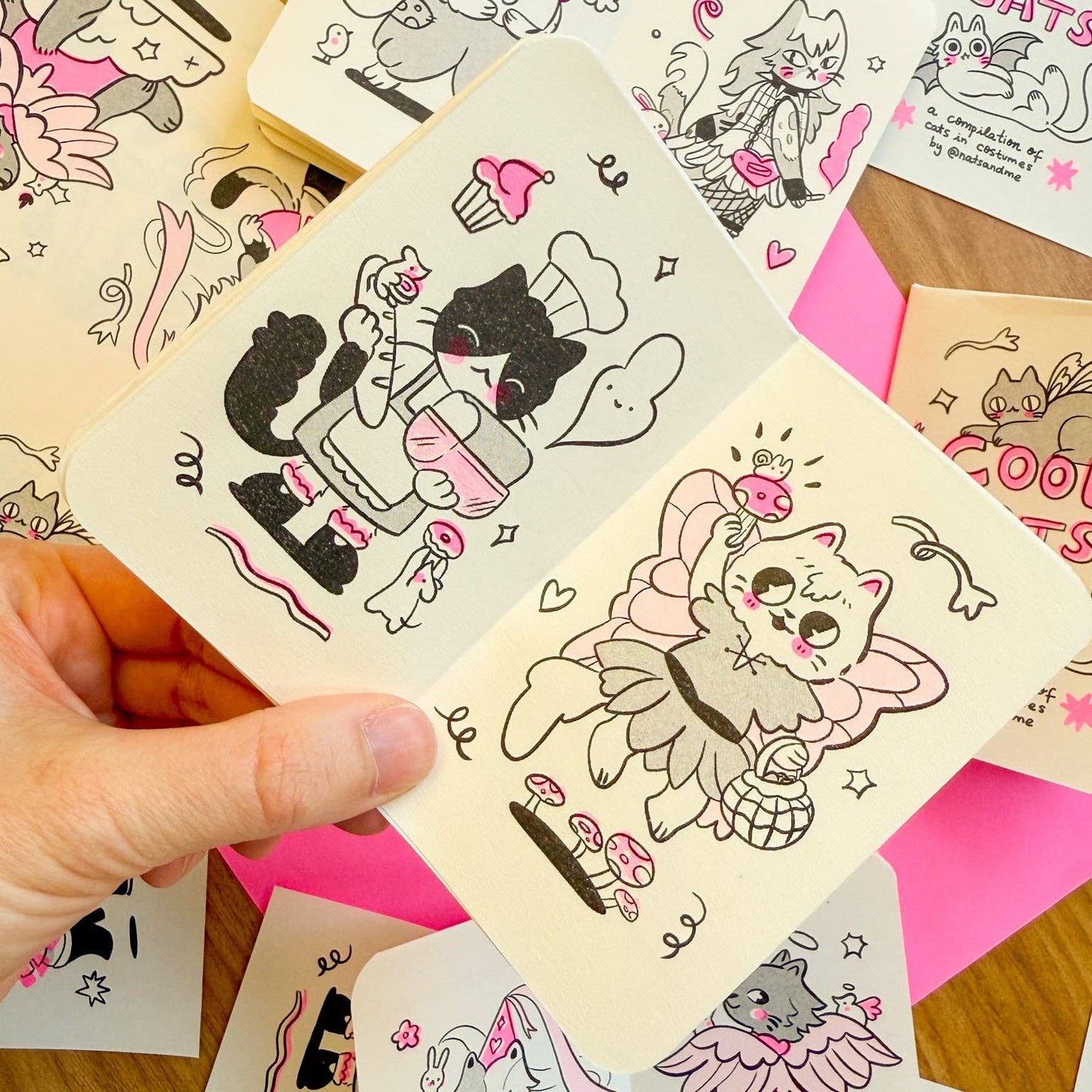 Cool Cats  ♡ Riso Fanzine