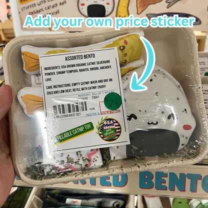 Cat Toy Gift Set: Japanese Inspired Assorted Bento