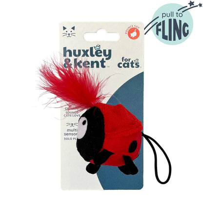 Huxley & Kent - Ladybug Flinger Cat Toy
